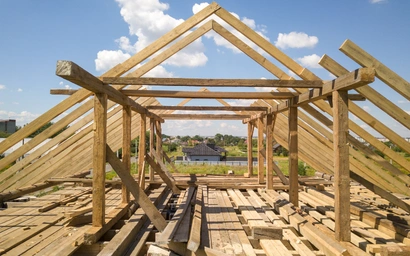 Residential ADU wood framing